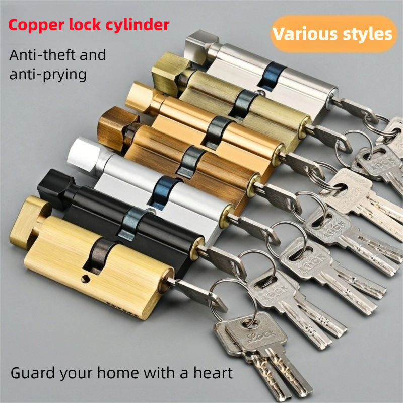 Home Security Ideas - Door Cylinder Lock Biased 70mm 3