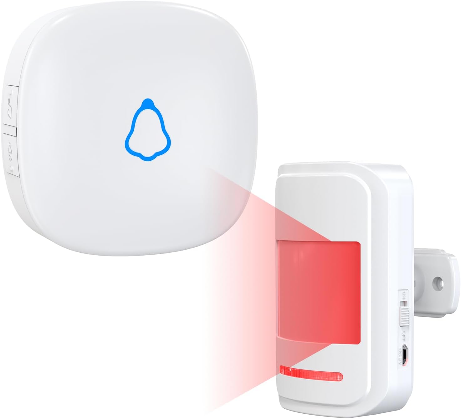 Home Security Images - Motion Sensor Door Chime, Wireless Detector