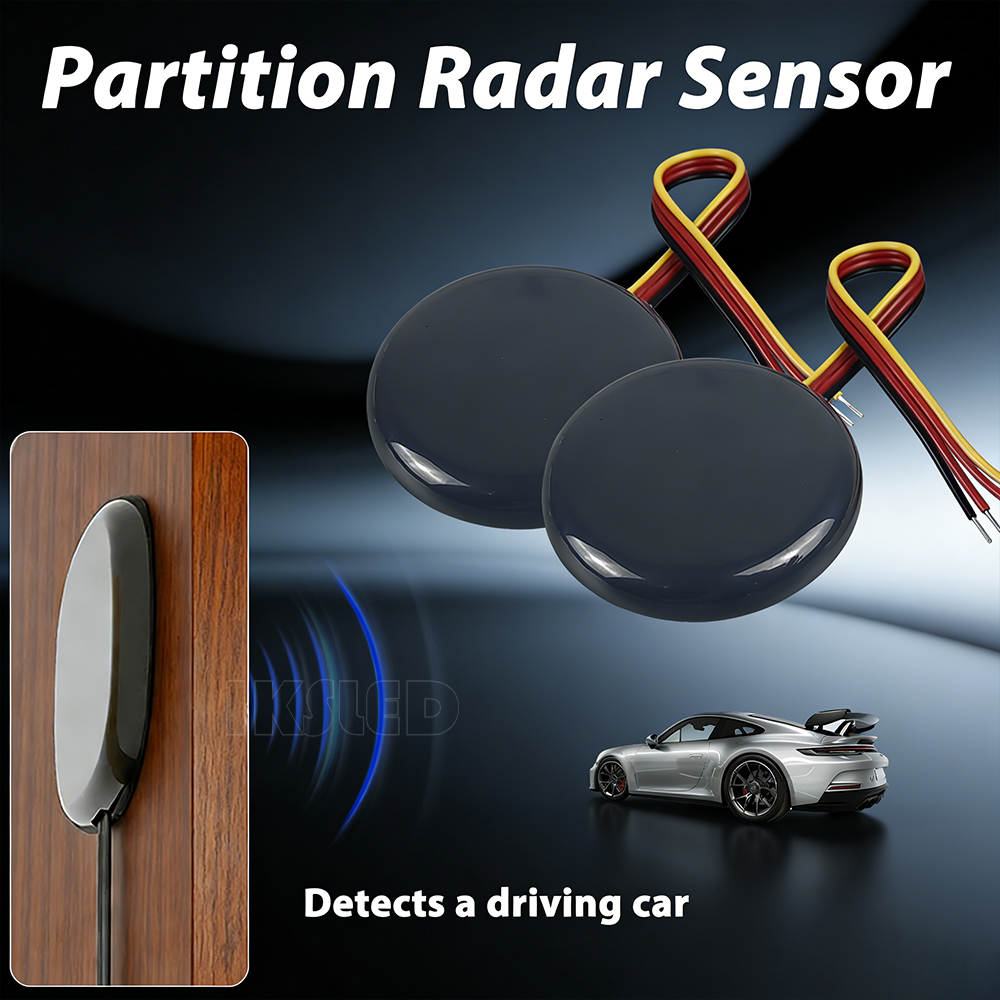 Home Security Technology - Radar Motion Sensor Detect Driving Car&People,Microwave
