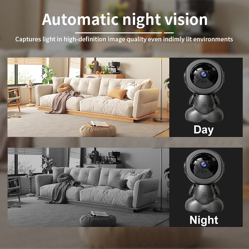 8MP Wifi Surveillance Robot Ca - Home Security Images ulasan dan harga