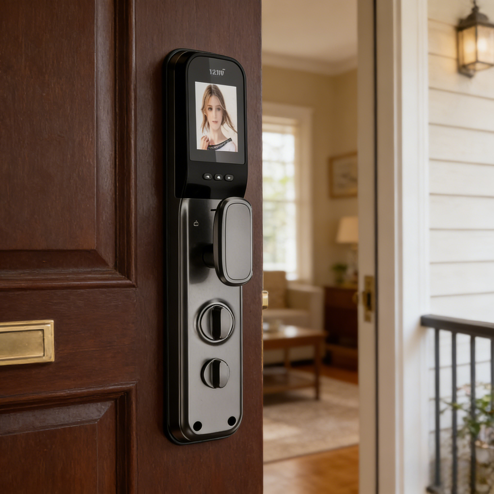 HX5 Smart Door Lock 3D Face Re - Home Security And Cameras ulasan dan harga