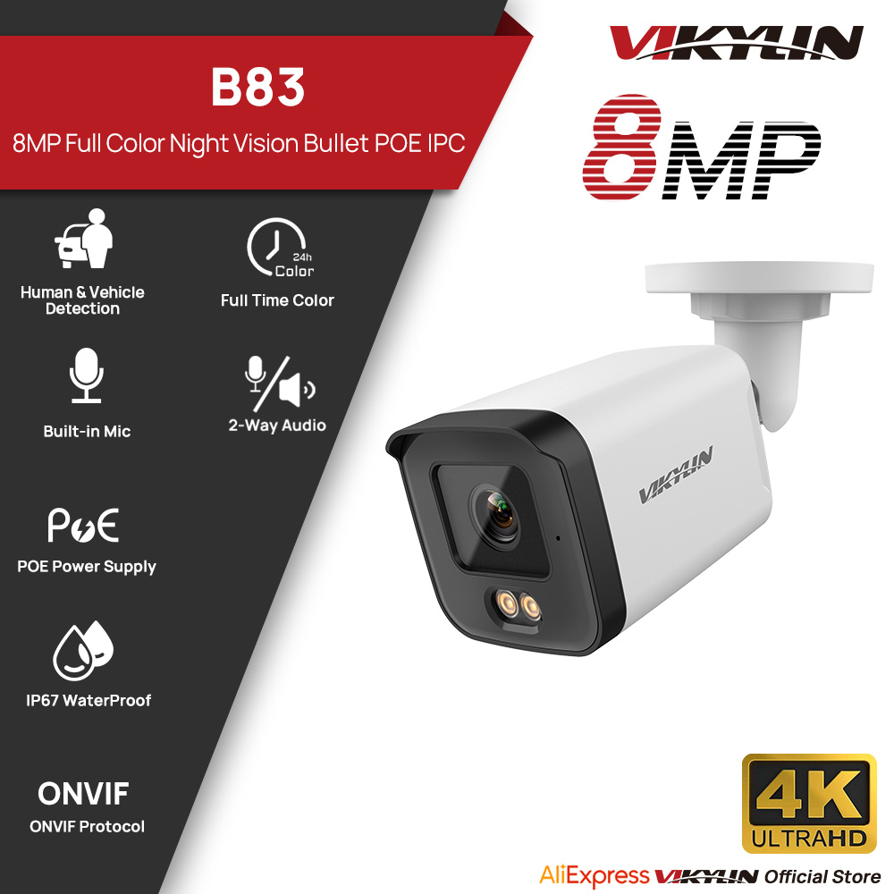 VIKYLIN 8MP HD IP Security Cam - Home Security Images ulasan dan harga