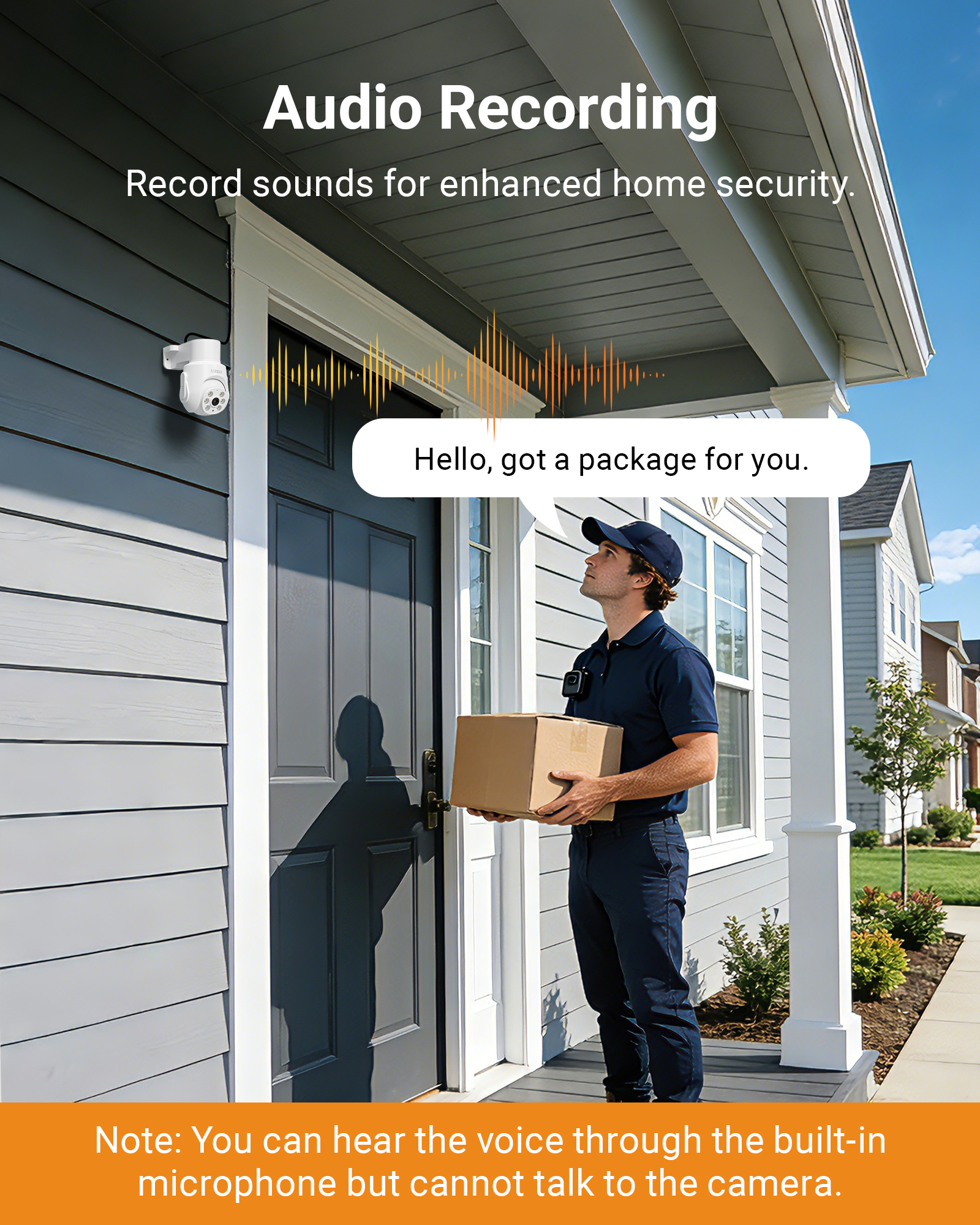 Anlapus 5MP Pan Tilt Wired Sec - Home Security Monitoring System ulasan dan harga