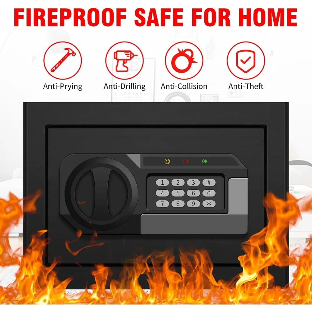 Compact Fireproof Safe Box 1.2 - Home Security Images ulasan dan harga