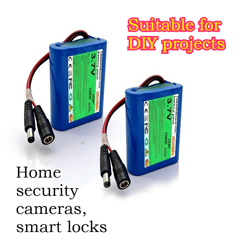 3.7V 10800mAh 1S3P 18650 Brand - Home Security Project ulasan dan harga