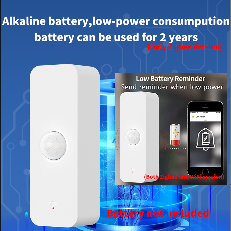 Tuya WiFi Zigbee PIR Motion Se - Home Security Technology ulasan dan harga