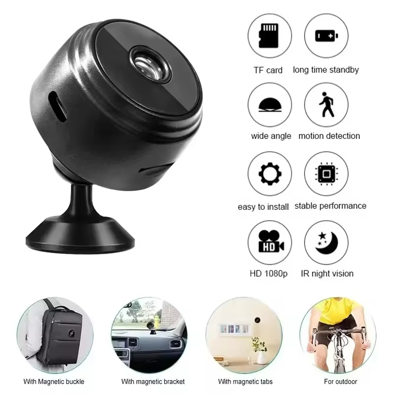A9 Mini WiFi HD 1080P Security - Home Security Monitoring System ulasan dan harga