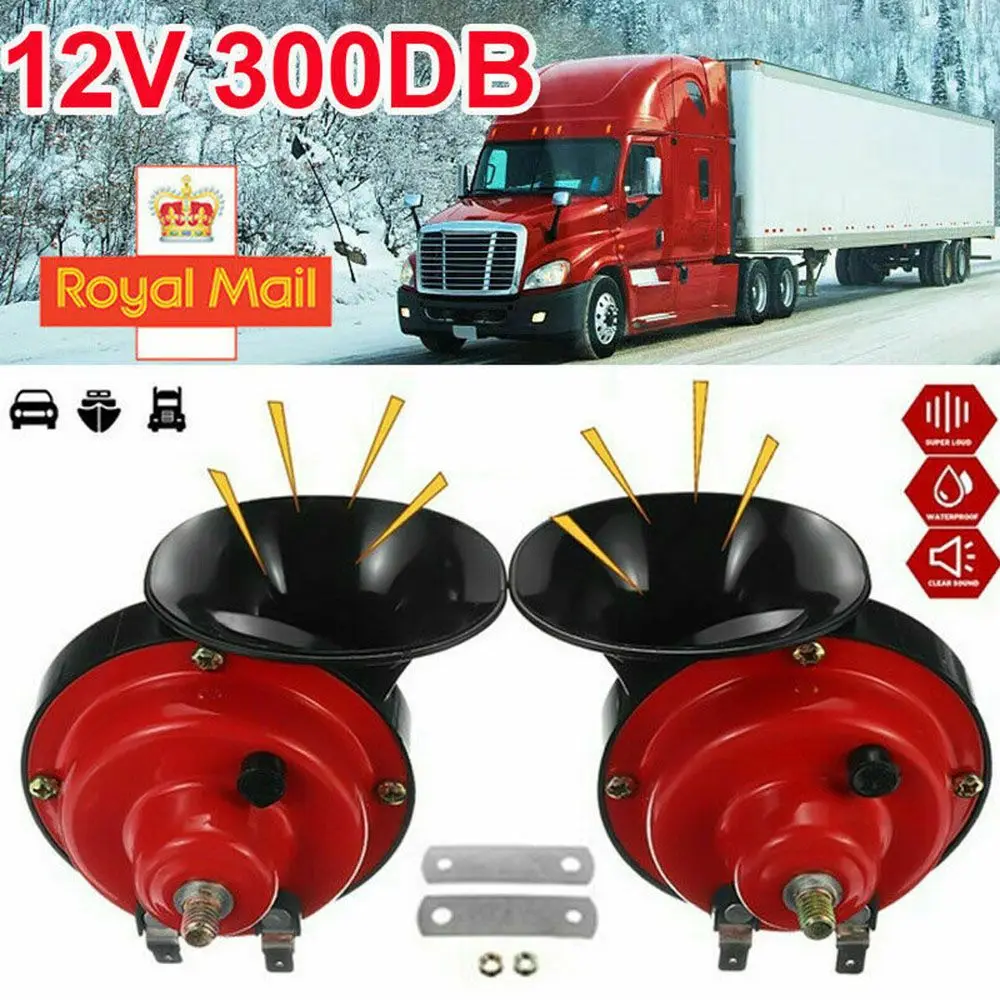12V Loud Car Horn: 1/2Pcs 300  - Barking Dog Alarm ulasan dan harga