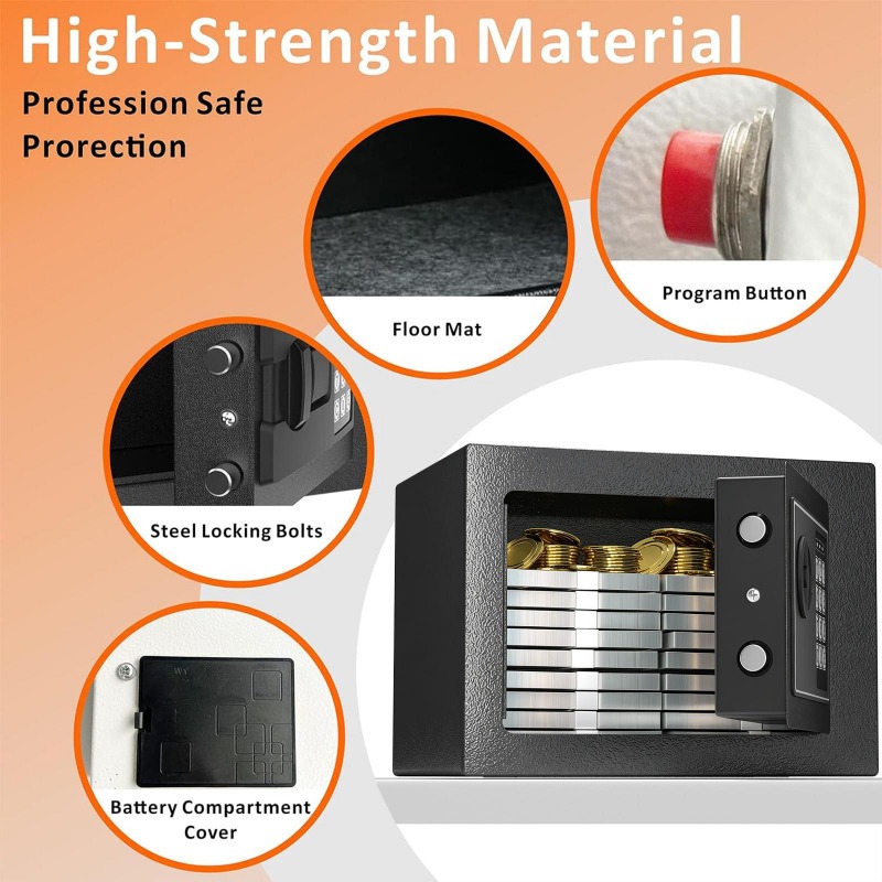 Digital Electronic Safe Box wi - Home Security Services ulasan dan harga
