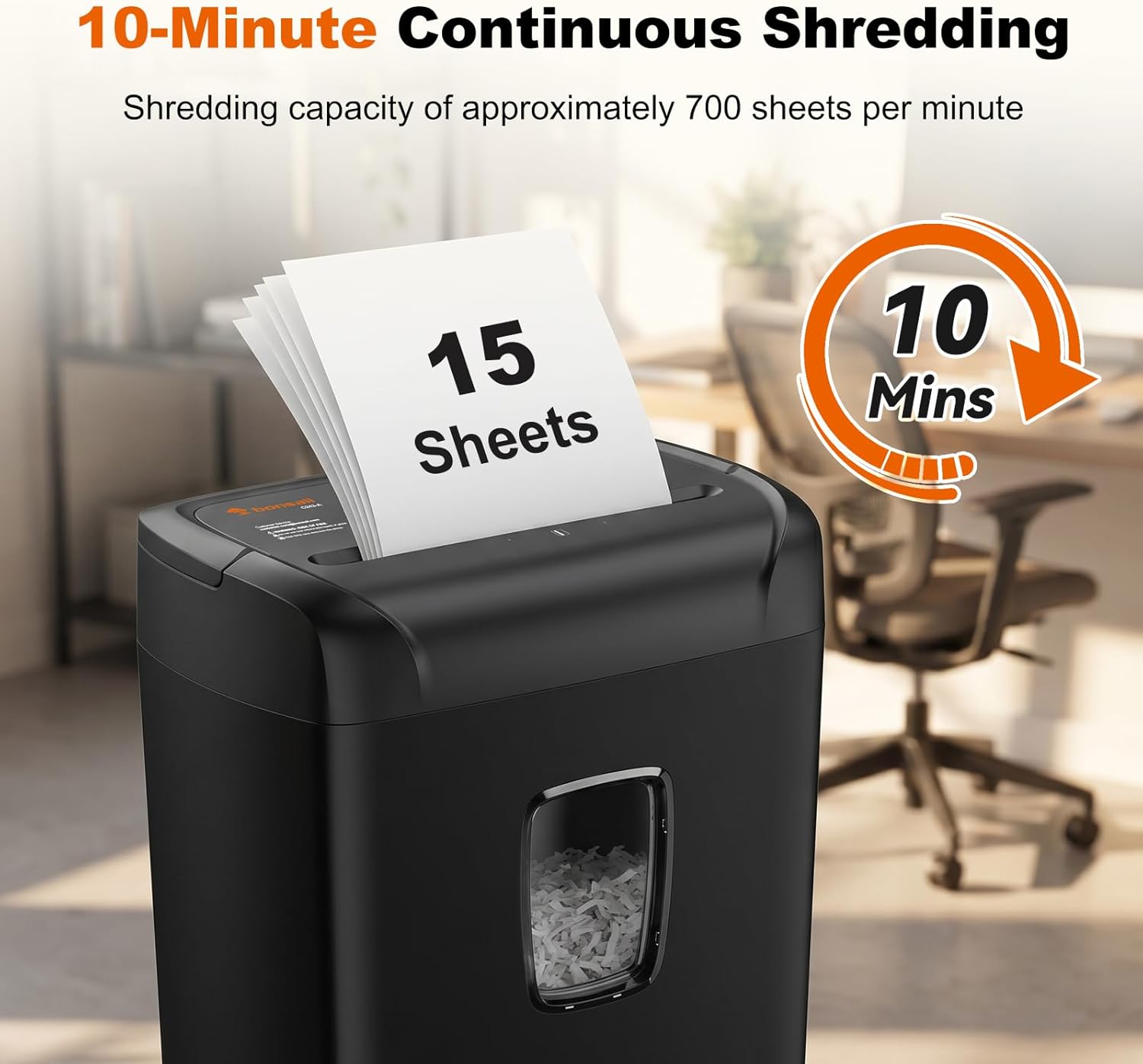 15-Sheet Cross Cut Paper Shred - Home Security Images ulasan dan harga