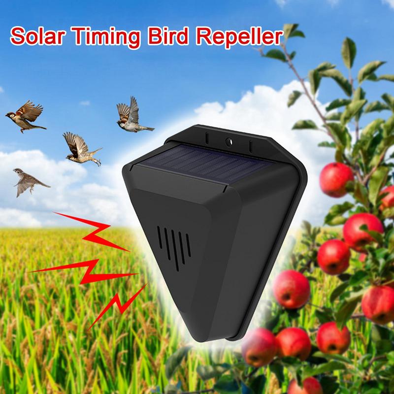 Solar Timer Bird Repeller With - Barking Dog Alarm ulasan dan harga