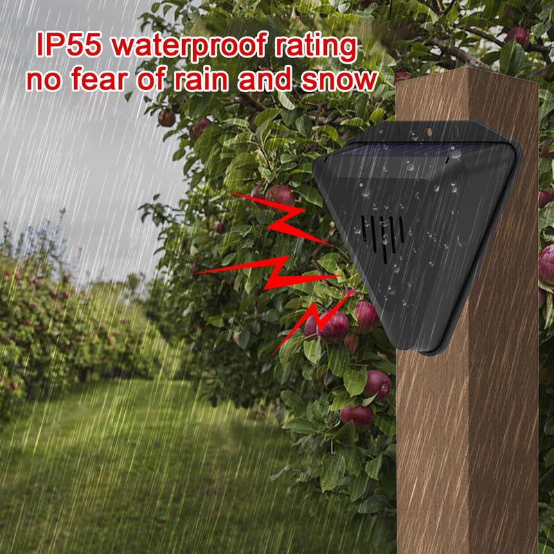Solar Timer Bird Repeller With - Barking Dog Alarm ulasan dan harga
