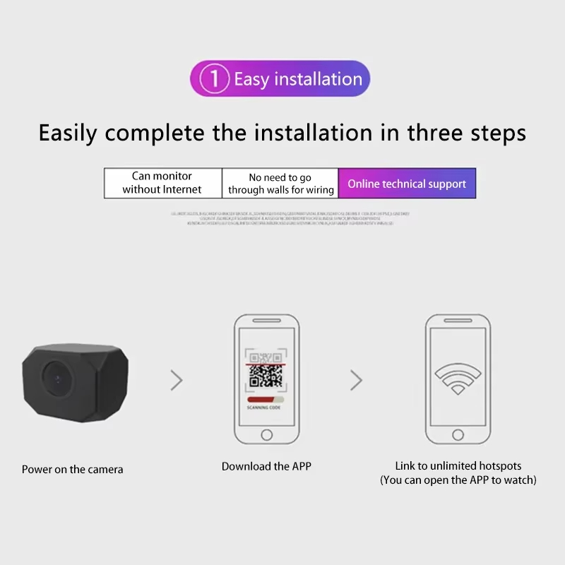 4K HD WiFi Security Camera for - Home Security Services ulasan dan harga