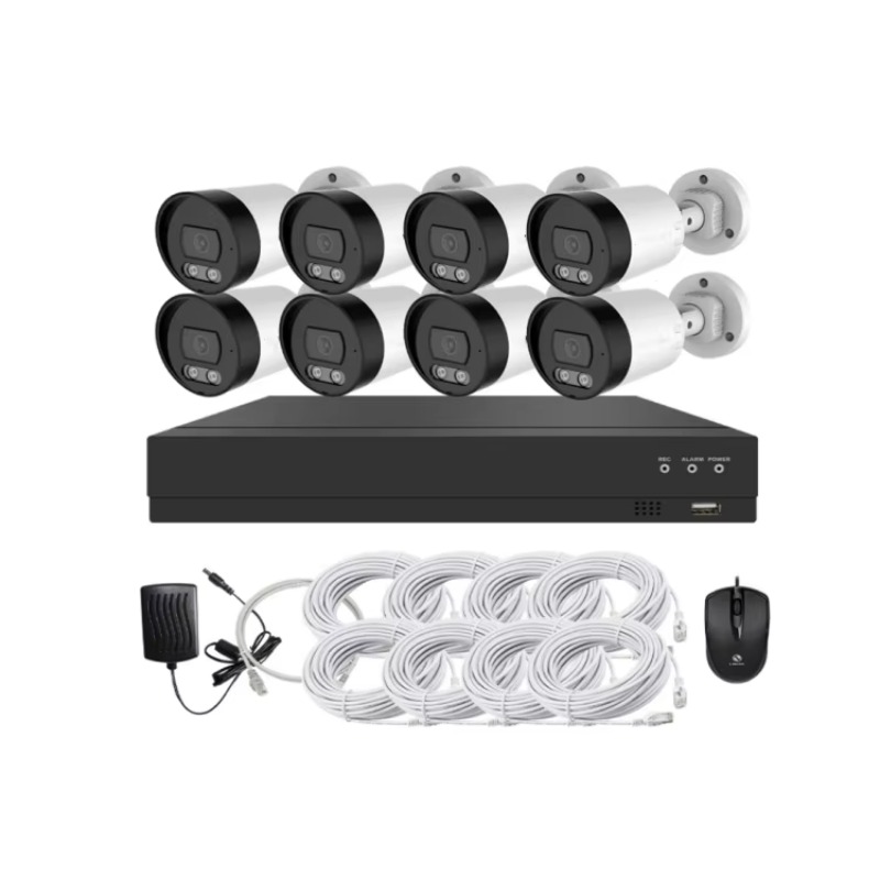 Cctv Camera Kit 4ch 8ch Full H - Home Security And Cameras ulasan dan harga