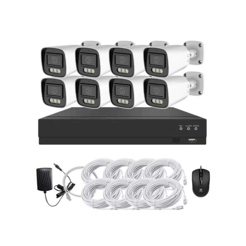 Cctv Camera Kit 4ch 8ch Full H - Home Security And Cameras ulasan dan harga