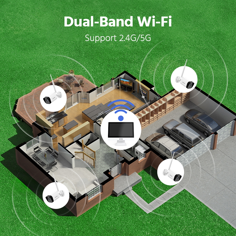 ANNKE 5MP  Wireless Security C - Home Security Monitoring System ulasan dan harga