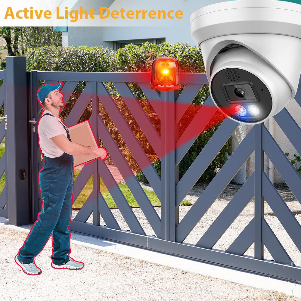 Vikylin 4K 8MP Alarm Full Colo - Home Security Images ulasan dan harga