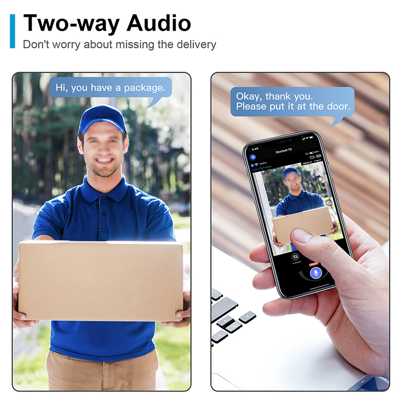 WiFi Smart Video Doorbell Came - Home Security Monitoring System ulasan dan harga