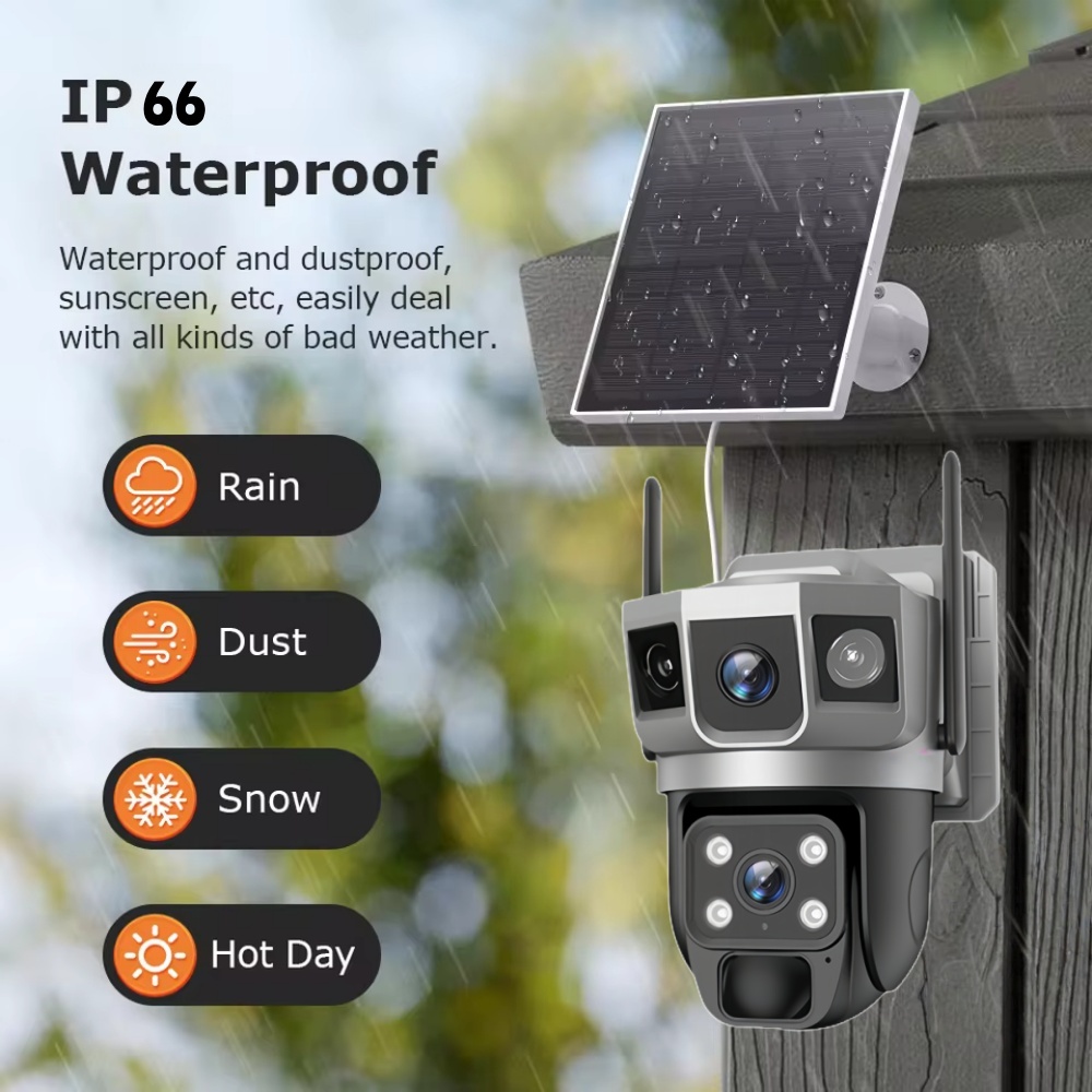 4G Camera Outdoor Solar Survei - Home Security Services ulasan dan harga
