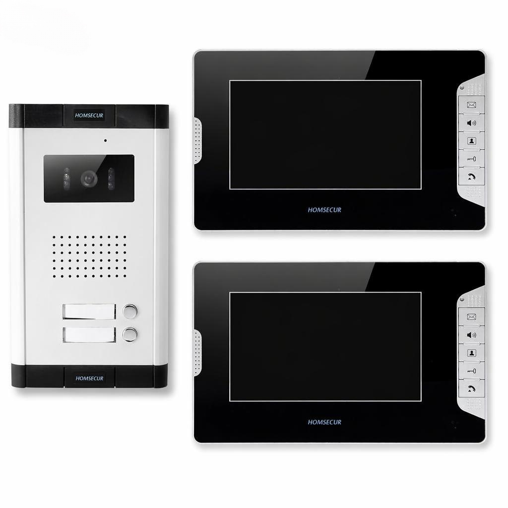 4 Wire 2 Family Video Door Pho - Home Security Monitoring System ulasan dan harga
