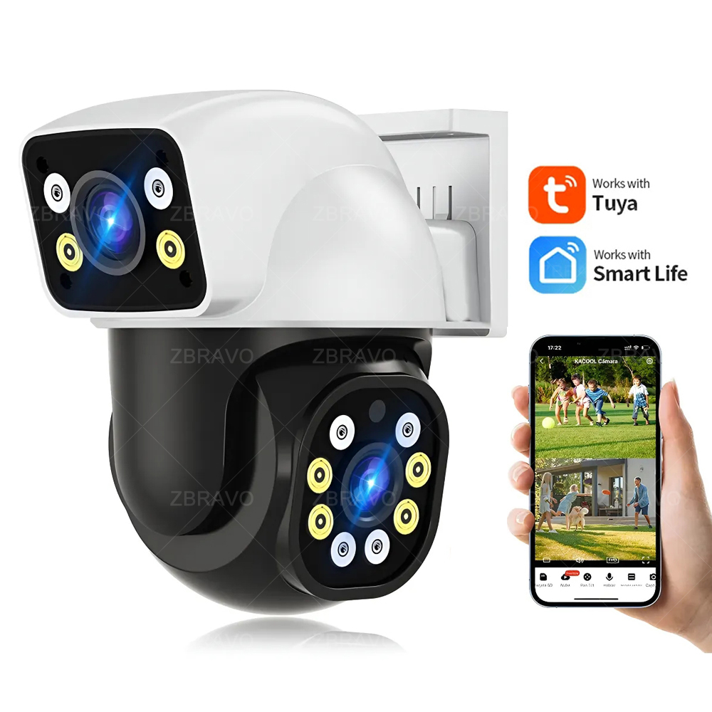 Smartlife 8MP WiFi Tuya Outdoo - Home Security And Cameras ulasan dan harga