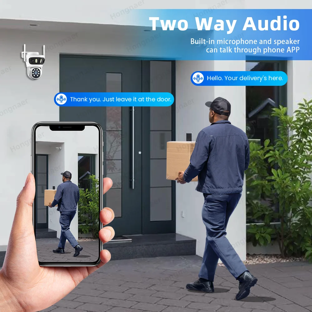 2026 Hongnaer 6MP 4CH 3 Lens 2 - Home Security And Cameras ulasan dan harga