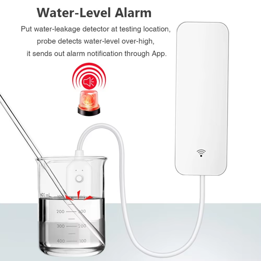 ZigBee WiFi Water Leak Sensor  - Home Security Technology ulasan dan harga