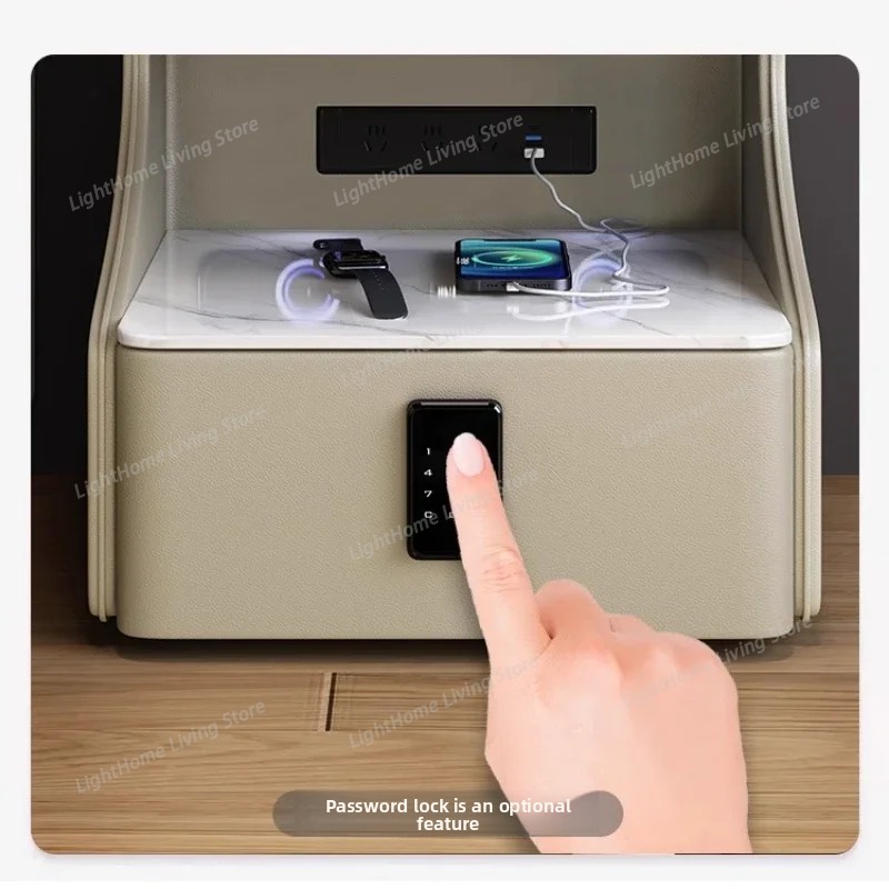 Bedroom Bedside Table Safe Sec - Home Security Of America ulasan dan harga