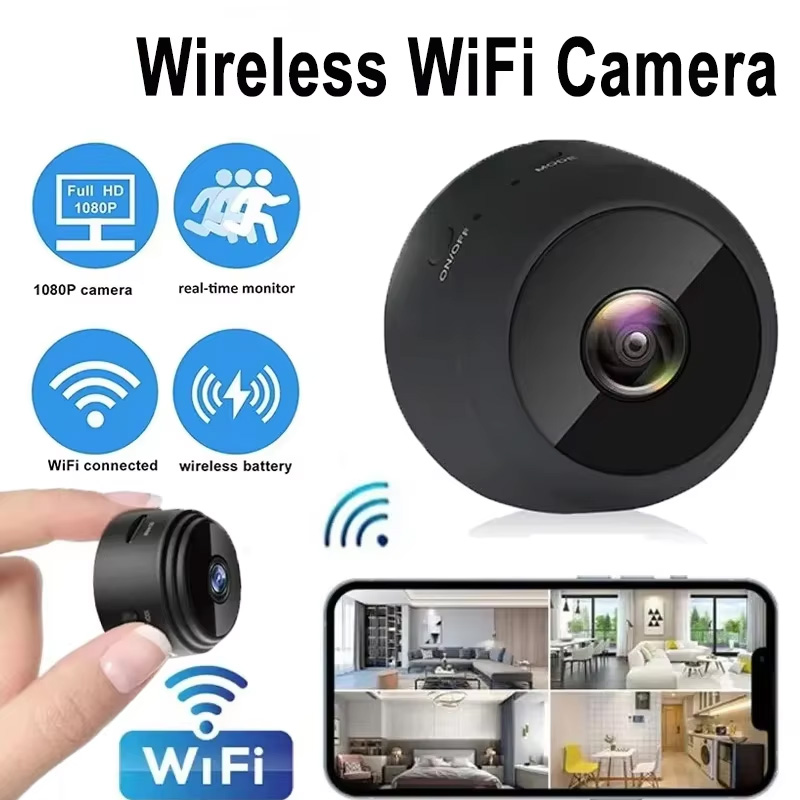 New A9 Camera Wifi 1080p HD Wi - Home Security And Cameras ulasan dan harga