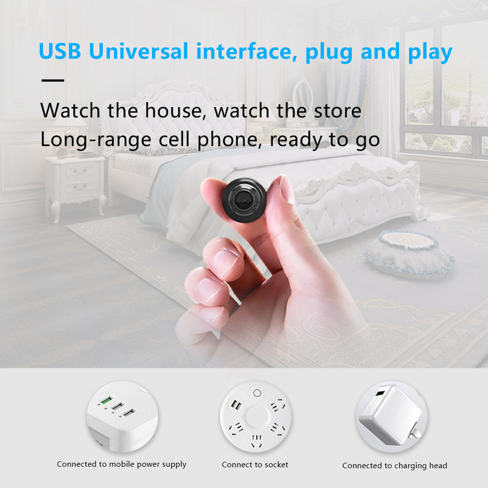 1080P Night Vision Camera Moti - Home Security And Cameras ulasan dan harga