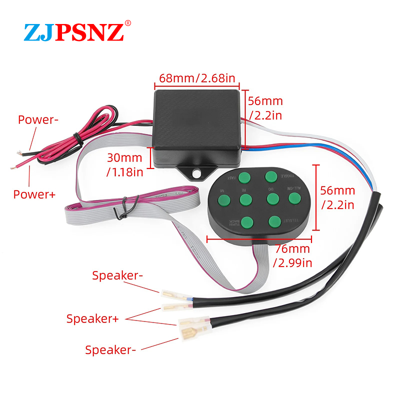 8 Sounds Control Box 12V With  - Barking Dog Alarm ulasan dan harga