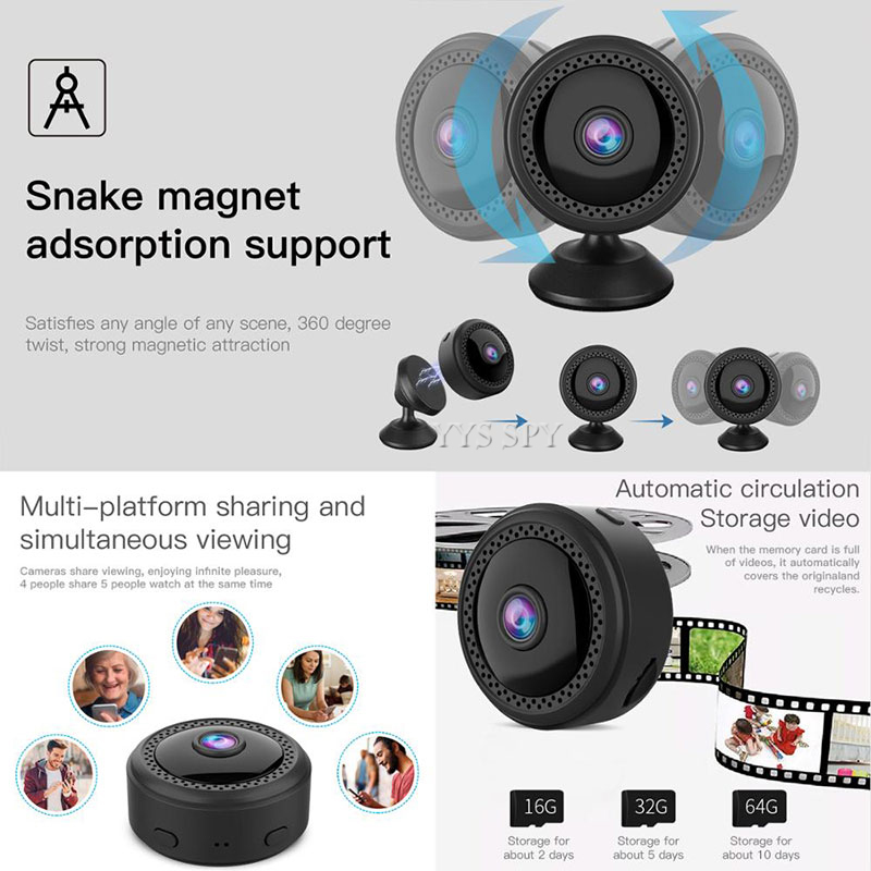 HD Wifi Mini Video Camera Digi - Home Security Images ulasan dan harga