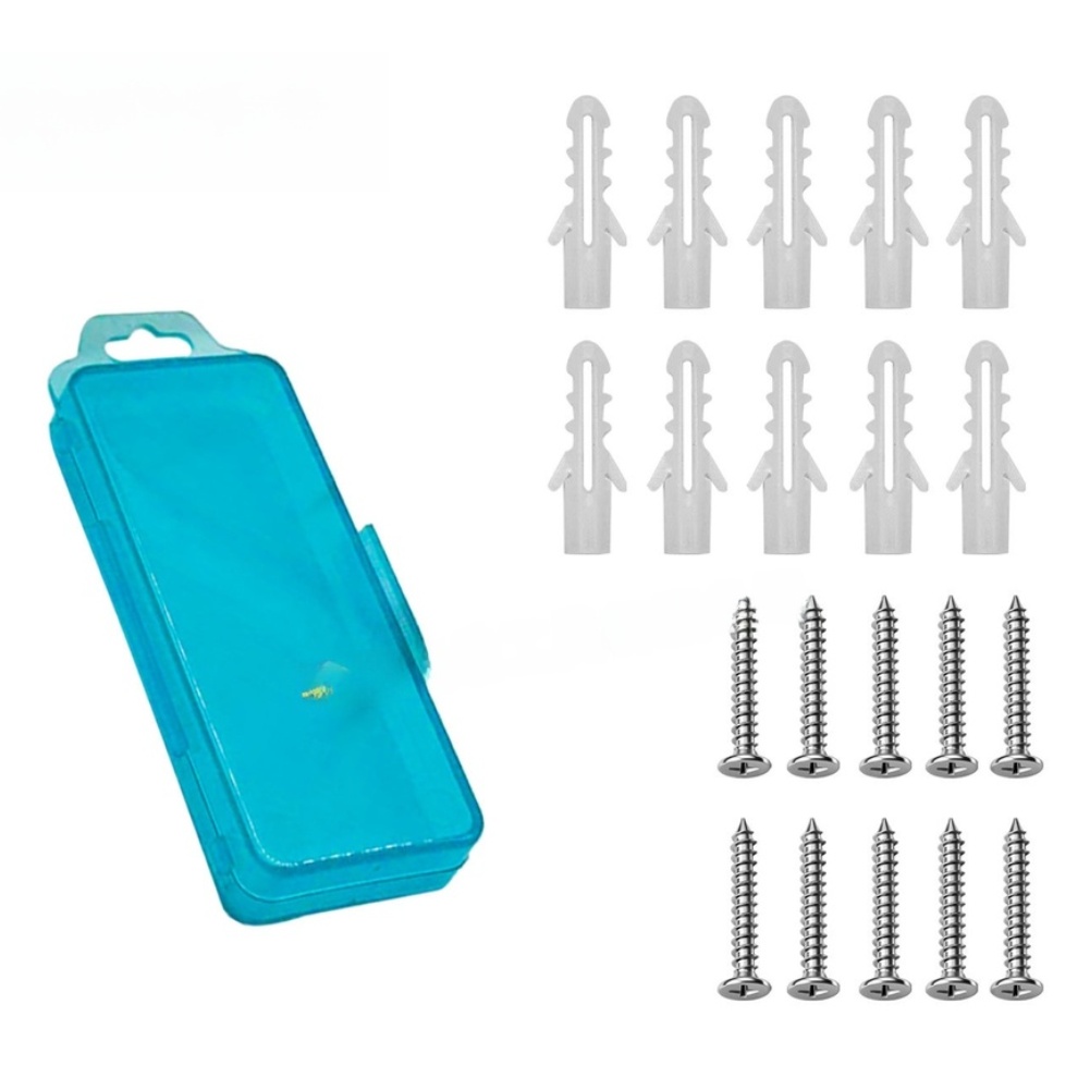 20PCS Plastic Expansion Tube S - Home Security Project ulasan dan harga