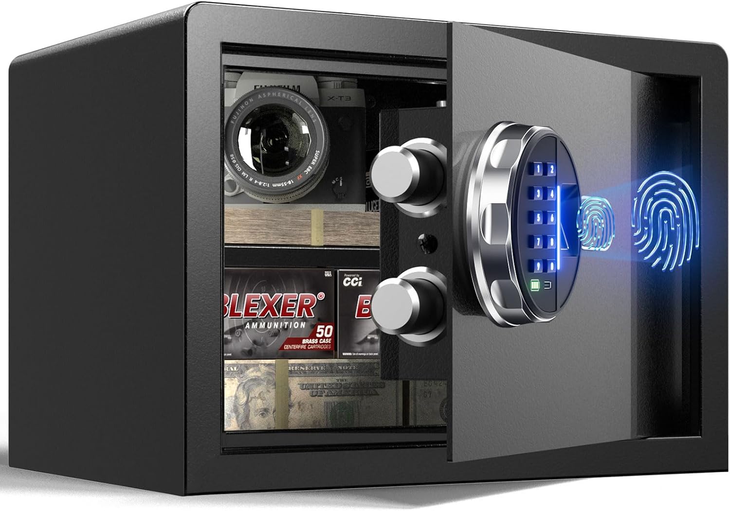 20LB Smart Biometric Safe with - Home Security Images ulasan dan harga
