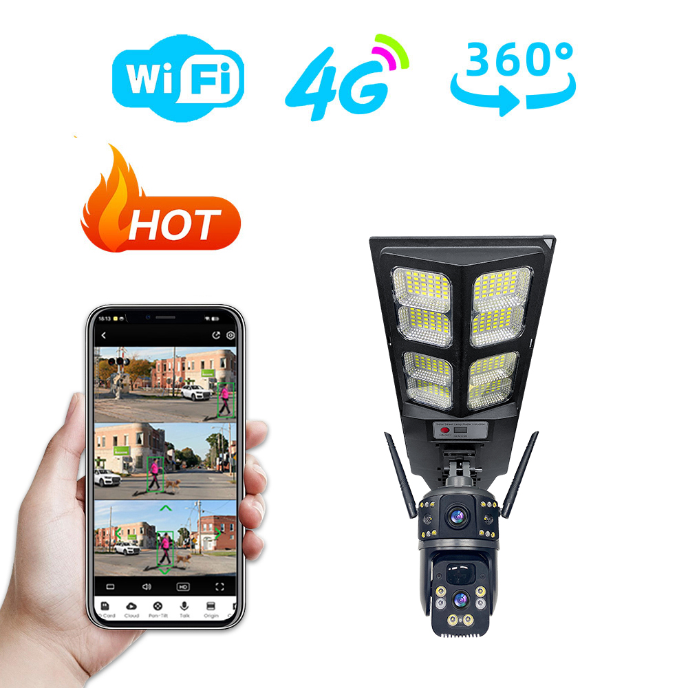 3MP 4G Dual Lens Camera Securi - Home Security Services ulasan dan harga
