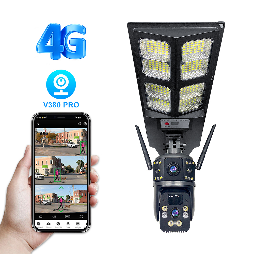 3MP 4G Dual Lens Camera Securi - Home Security Services ulasan dan harga