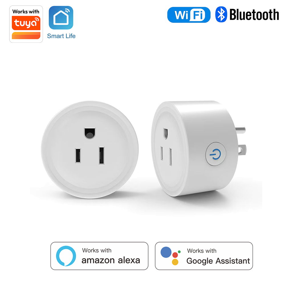 Tuya US-Spec 10A Smart round P - Home Security Technology ulasan dan harga