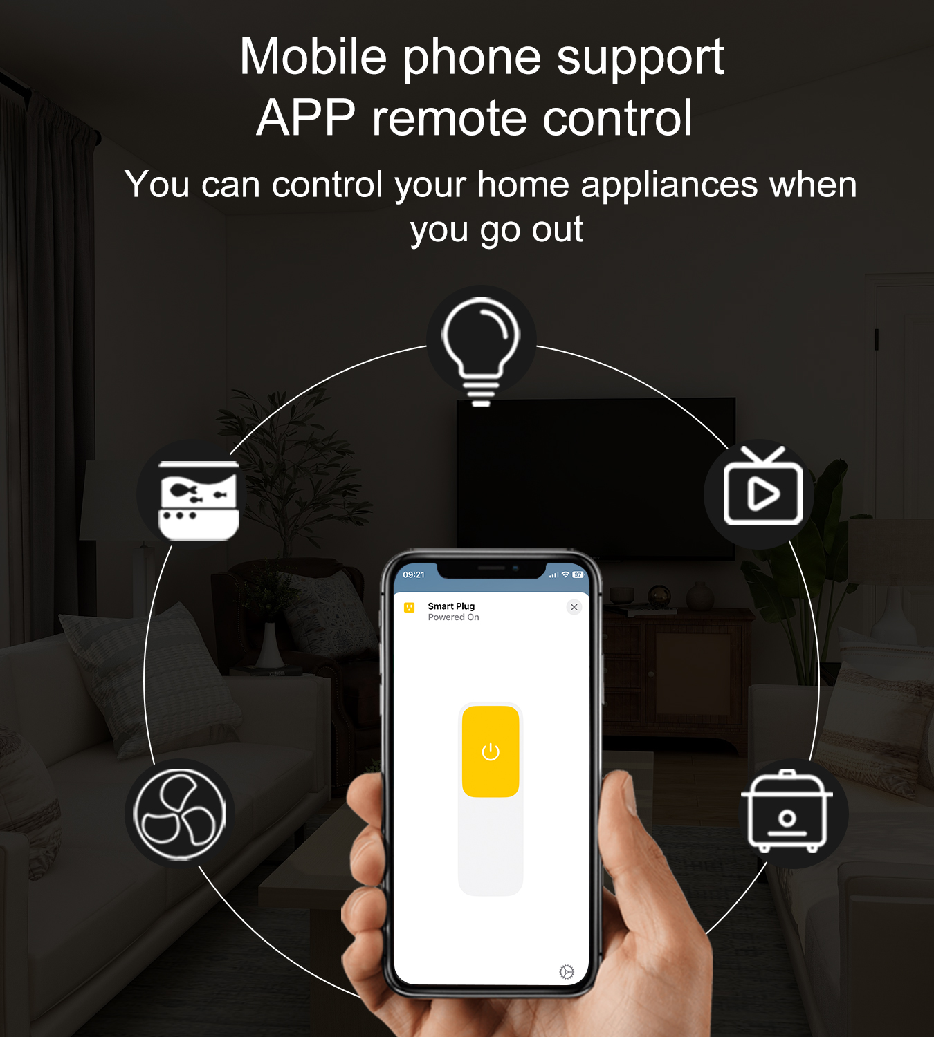 Tuya US-Spec 10A Smart round P - Home Security Technology ulasan dan harga