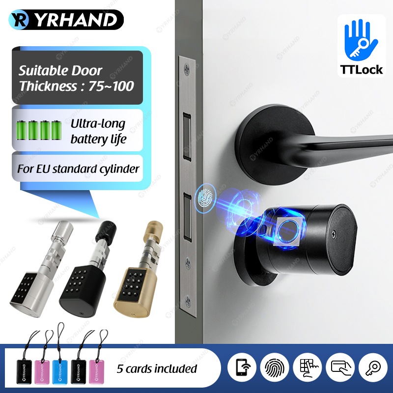 Smart Euro Cylindrical Door Lo - Home Security Ideas ulasan dan harga