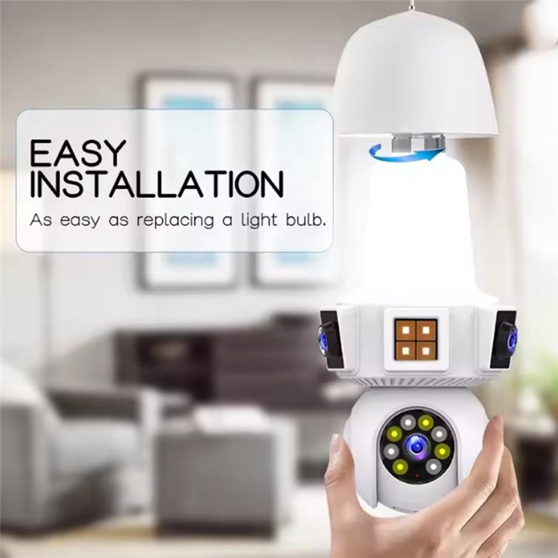 【A08I】Dual Lens Mart Home Wire - Home Security Network ulasan dan harga