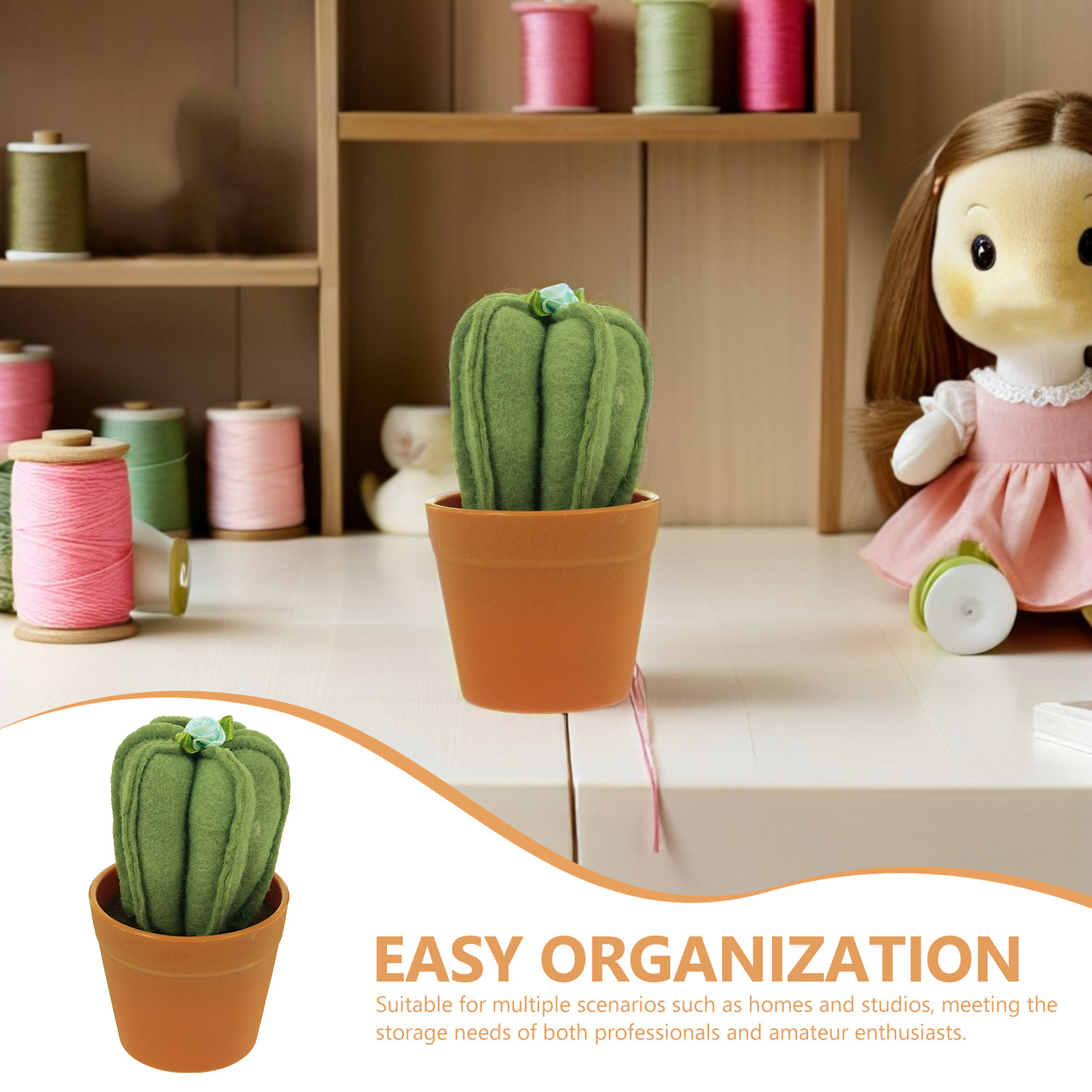 Lifelike Cactus Pin Cushion in - Home Security Project ulasan dan harga
