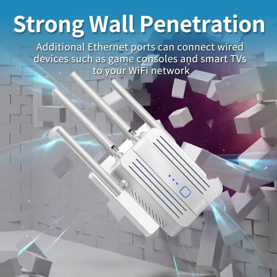300Mbps Wireless WiFi Repeater - Home Security Network ulasan dan harga