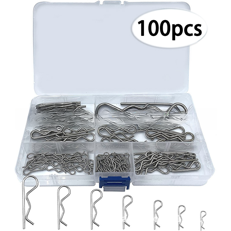 60pcs 100pcs Galvanized R Type - Home Security Project ulasan dan harga