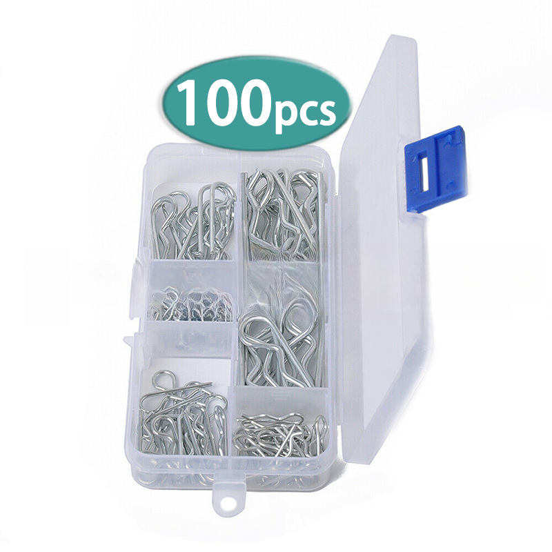 60pcs 100pcs Galvanized R Type - Home Security Project ulasan dan harga