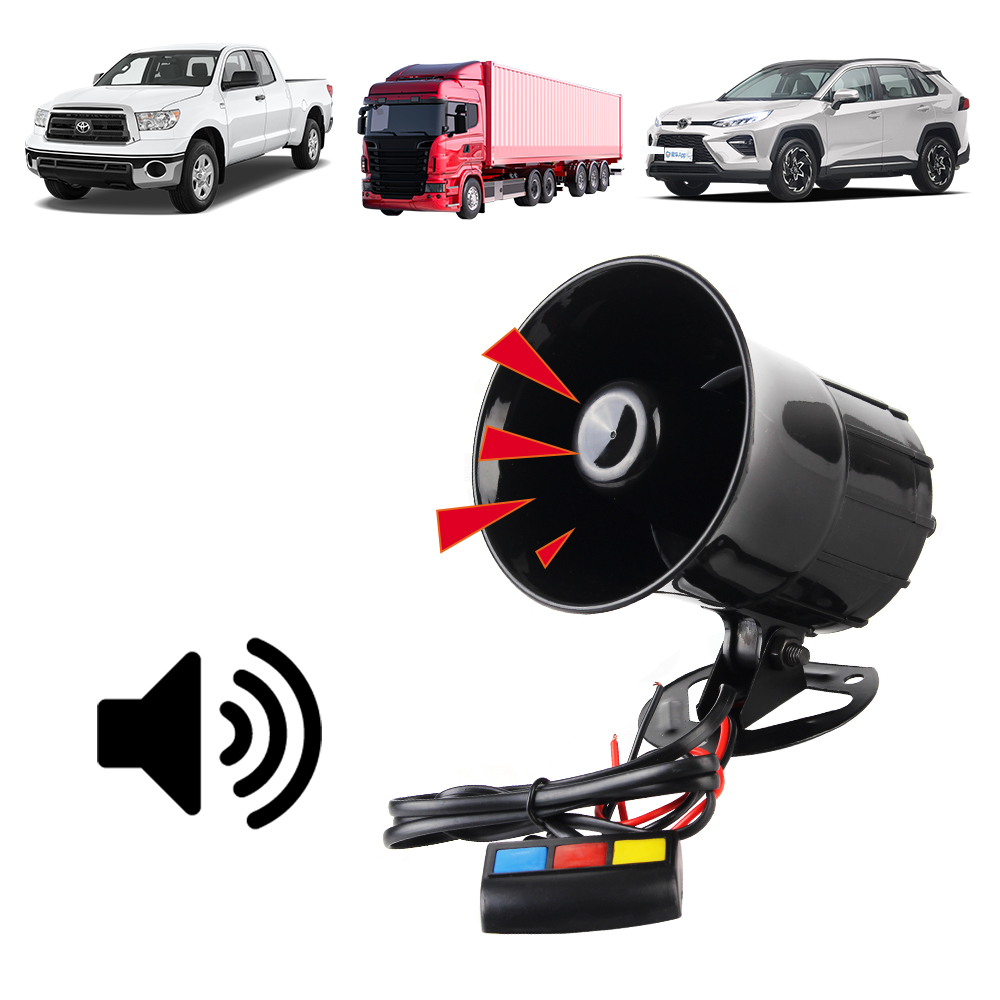 Motorcycle 3 Sounds Horn Siren - Barking Dog Alarm ulasan dan harga