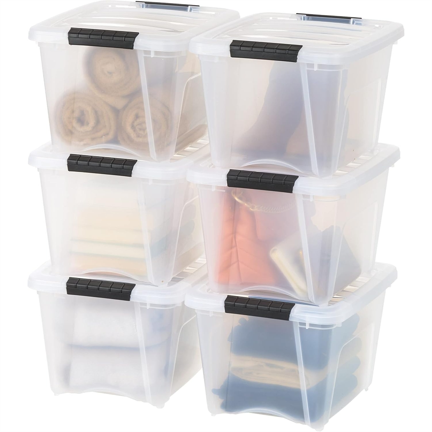 19 QT Clear Plastic Storage Bo - Home Security Images ulasan dan harga