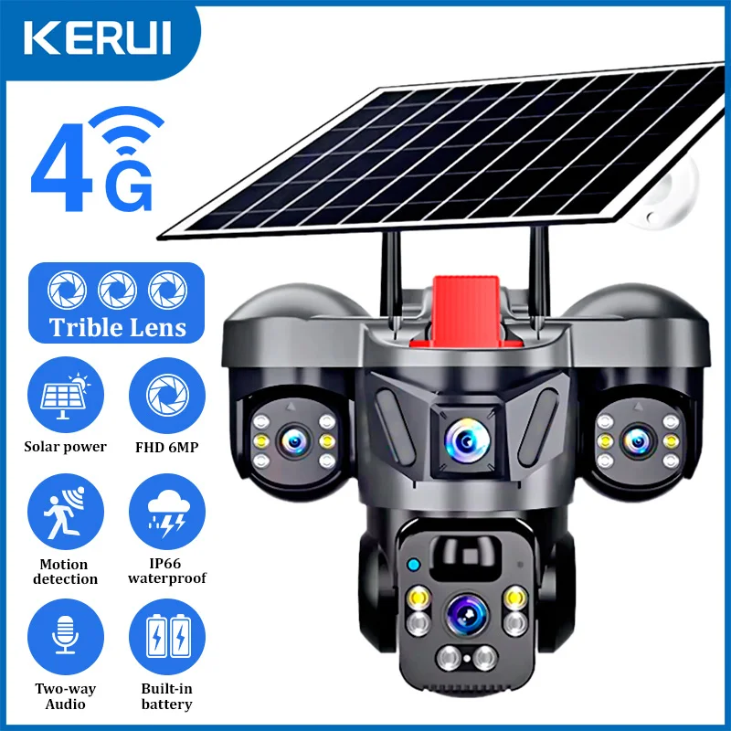 KERUI V380 Pro Outdoor PTZ 6MP - Home Security Ideas ulasan dan harga