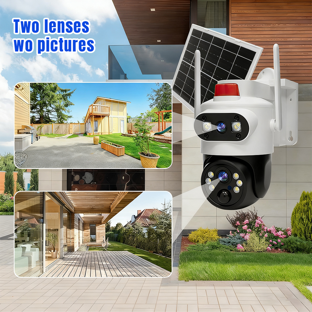 Solar Security Cameras Wireles - Home Security Monitoring System ulasan dan harga