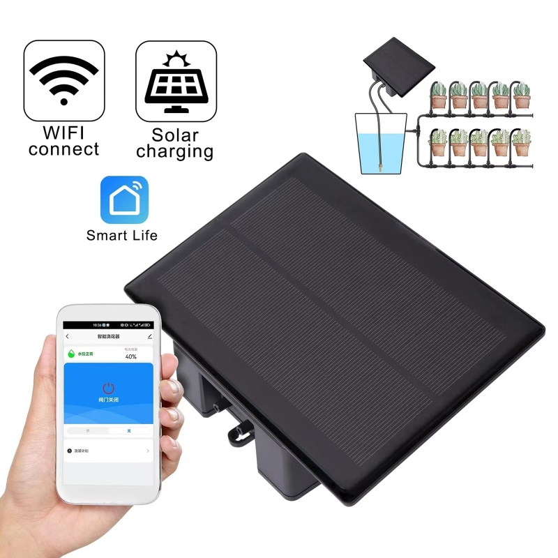 WIFI Solar Automatic Watering  - Home Security Technology ulasan dan harga