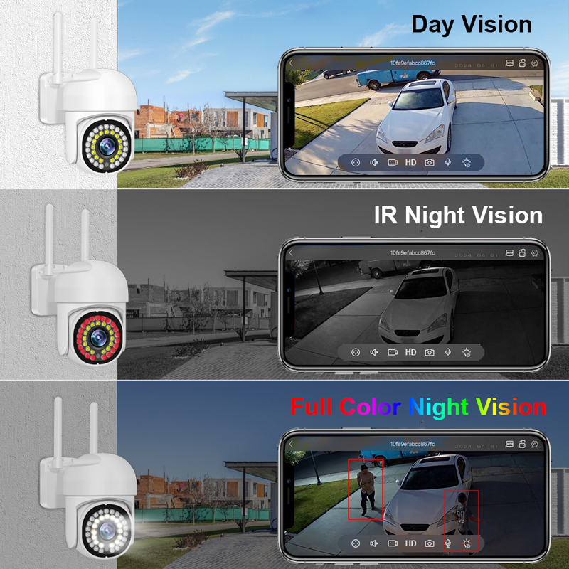Smar 3MP Wireless CCTV Securit - Home Security Network ulasan dan harga